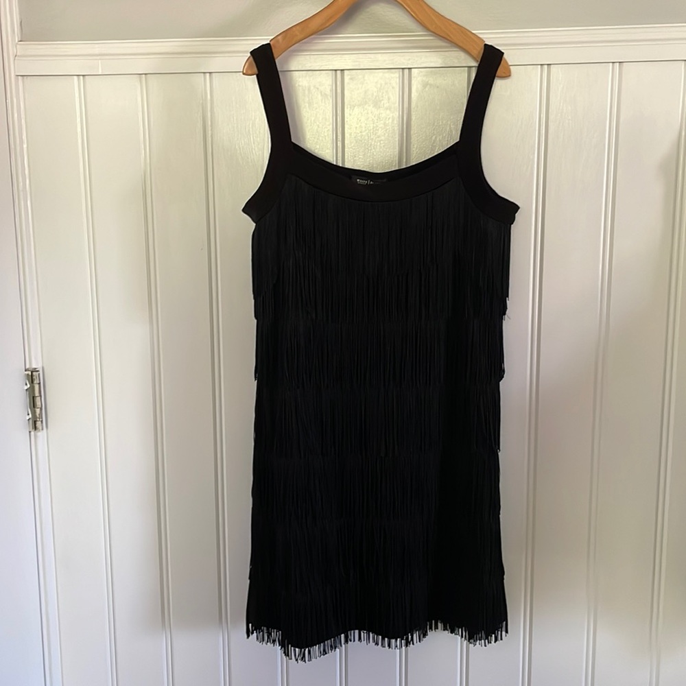 Black Flapper Dress from White House Black Market.